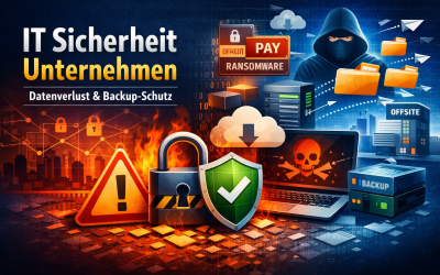 IT Sicherheit Unternehmen – Schutz vor Datenverlust und Ausfall